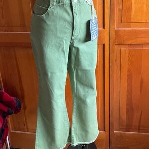 Democracy Green Flare Women's Jeans